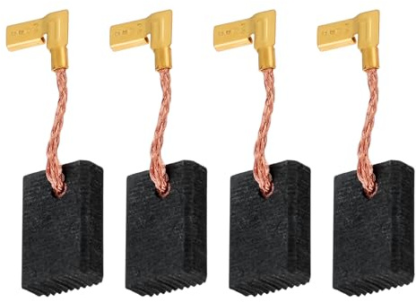 Be In Your Mind Lot de 4 balais de charbon pour meuleuse d'angle Makita 9565 4,8 x 10,8 x 16,5 mm