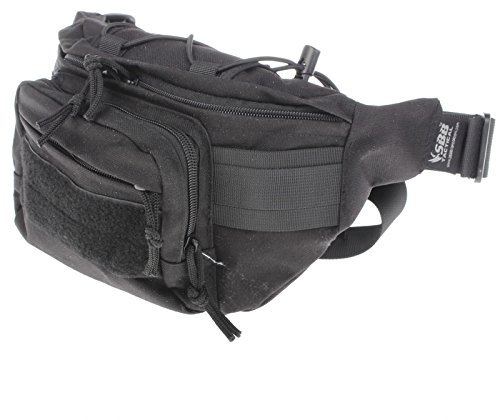 SBB Marsupio Militare T3 Fondina Supporto per Arma (Nero)