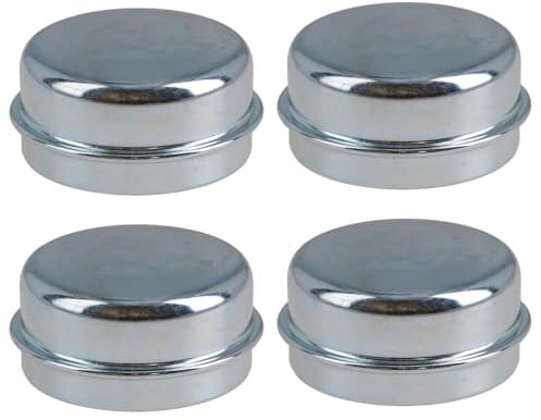 AB Tools 4 PACK Replacement 52mm Dust Cap Wheel Hub Trailer Bearing Grease Cover