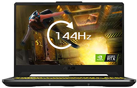 ASUS TUF FA506IU Full HD 144Hz 15.6 Gaming Laptop (AMD Ryzen 5-4600H, Nvidia GeForce GTX 1660Ti, 8GB RAM, 512GB SSD, Windows 10), Fortress Gray