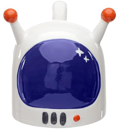Puckator UMUG09, Tazza Sottosopra in Ceramica - Casco Astronauta