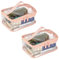 Borse da Toilette 2 Pezzi Cosmetici Trousse Trasparente Borse da Viaggio Impermeabili Trasparenti Set Beauty Case da Viaggio