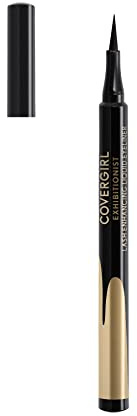 COVERGIRL Exhibitionist Lash Enhancing Liquid Eyeliner, Matte Black