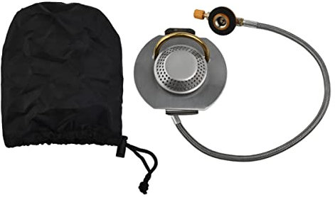RANRAO 3 200 W - Réchaud à gaz portable pour camping en plein air, cuisine, randonnée, pique-nique et camping