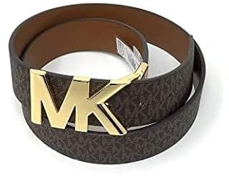 Michael Kors Signature Reversible Buckle 558732 Gürtel, Braun, S