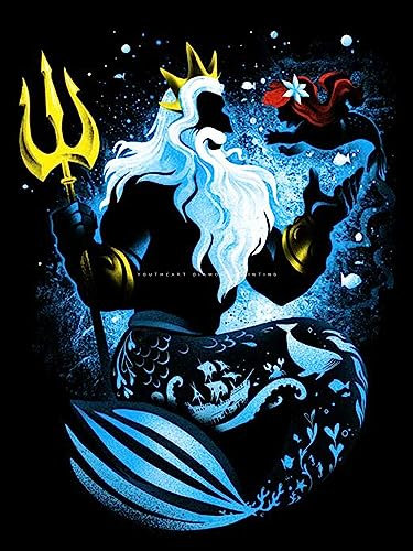 Youtheart Diamond Painting Trenton Diamond Art, 5D Full Drill Cross Stitch Embroidery Kits, DIY Wall Décor