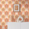 A.S. Création Retro-Tapete 70er Jahre 0,53 x 8,5 m -Tapete-Vintage mit Blumenmuster in Braun, Orange, Gelb - Vliestapete Retro Chic Made in Germany - 395393