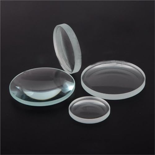 GatherTOOL 1PC Dia 30mm 40mm 50mm Glas Doppel Konvex Konkaven Glas Objektiv Brennweite 50mm /75mm /100mm /150mm/300mm Optik DIY Projektor (Size : Biconcave D50 F-150)