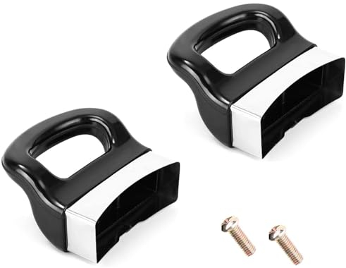 Yrlehoo 2 Pieces Pressure Cooker Handle Pot Side Handle Replacement Part Pot Handle Handle Set Replacement Handle for Pot Lid Universal Pot Handle Black for Pans Pressure Cooker Cookware Kitchen Tools
