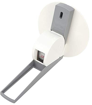 ANKROYU Teleskop-Höhenlineal, 2000 mm, Abs, Kinder, Erwachsene, Staturmesswerkzeug mit Fußpedal, teleskopische physikalische Messung