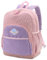 Kasgo Kinderrucksack, Cord Schulrucksack Mädchen Jungen Vorschulrucksack Tagesrucksack Rucksack Kinder Mit Brustgurt 12L Für 5-7 Jahre Hellrosa und Lila