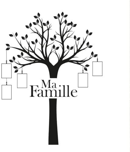 Adesivo albero della vita famiglia 70 x 100