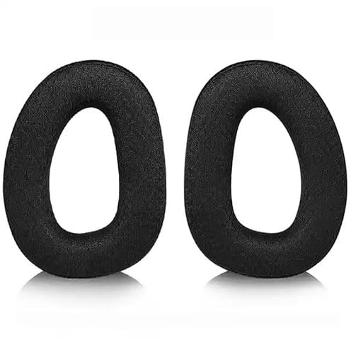 GSP300 Ersatz-Ohrpolster, passend für Sennheiser GSP301 GSP302 GSP303 GSP350 GSP370 GSP 300 301 302 303 350 370 Kopfhörer (schwarzes Netz)