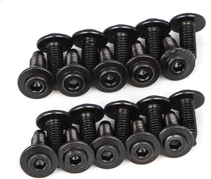 Motorrad Schraube Kompatibel Mit Ducati Für Panigale 848 1098 1198 899 959 1199 1299 V2 V4 Für Streetfighter Für Supersport 950 Motorradmotuer Verkleidungsschrauben(20pcs)