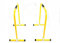 Slavikosway Paar Dip Station Barren Fitness Parallettes 73x61cm Calisthenics 9010014