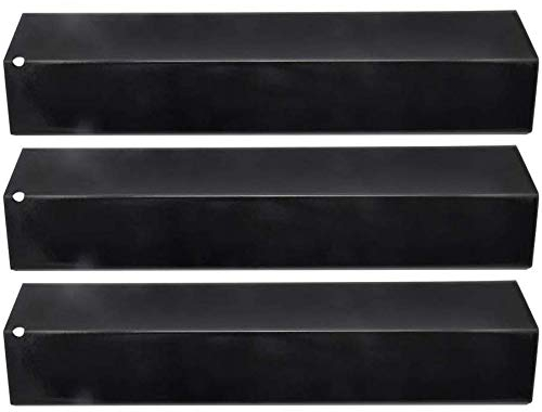 LOKHING 92311 (Paquete de 3) Piezas de Repuesto para Parrilla de Gas Placa calefactora de Acero de Porcelana para Campingaz, CCLIFE, Landmann, Broil-Master y Otras Parrillas Modelo