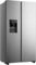 Hisense RS650N4AC2 Side by Side/Total No Frost/Inverter Motor/Hielo y Dispensador de agua/Zona de refrigeración 332 L/Zona de congelación 157 L/178 cm, Inox