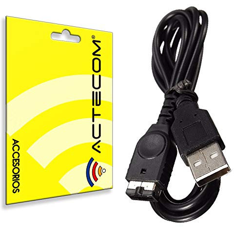 actecom Cavo USB di ricarica per Gameboy Advance SP Charger, GBA SP caricatore compatibile con Nintendo DS NDS