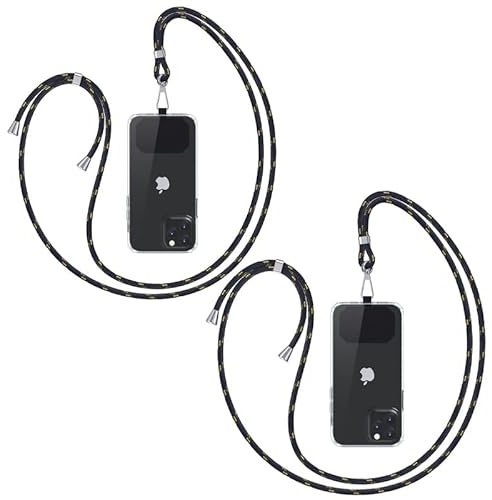 GUMO-LONG Handyband Universal zum Umhängen - Kompatibel mit jedem Handy und Smartphone, Kette zum Umhängen, Hülle mit Kordel, Handyband mit jeder Hülle kombinierbar