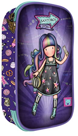 Santoro -412263852 Faltmäppchen, 45-teilig, Gorjuss Fairground Up and Away 12,5 x 22 x 6 cm, Mehrfarbig, Standard (1046GJ12), Mehrfarbig, Estándar, Leger