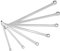 MichaelPro MP001213 7Pc Extra Long Bolt Extractor Wrench Set (Metric) | 6-Point Rounded Box End Nut & Bolt Remover | Rounded, Stripped, Thin Bolt & Nut Remover