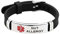 LSxAB Medical Alert Nut Allergy Bracelet for Men Women Emergency First Aid Seniors Health Alarm Laser Engraved Adjustable Silicone Wristband Bracelets