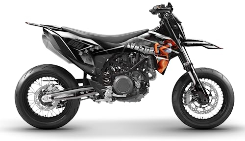 Arider Dekor | Aufkleber passend für KTM 690 SMC 2019-2023 - Wasted Edition Grau