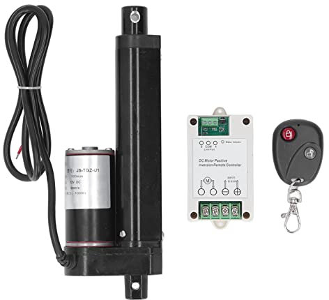 Actionneur électrique, Actionneur Linéaire, 1000N IP65 étanche Haute Résistance 12VDC Moteur électrique avec Interrupteur de Fin de Course pour Système de Mariage