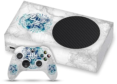 Head Case Designs Offizielle Harry Potter Hogwarts Worlds Grafiken Vinyl Haut Gaming Aufkleber Abziehbild Abdeckung kompatibel mit Xbox Series S Console and Controller Bundle