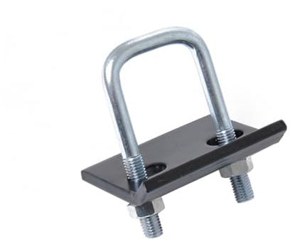 Happyyami U-Haken Anhängerkupplungsstabilisator Anti Rassel Klemme Für Anhängerkupplungen Edelstahl Schwarz Silber Für Suvs Lkws Wohnmobile