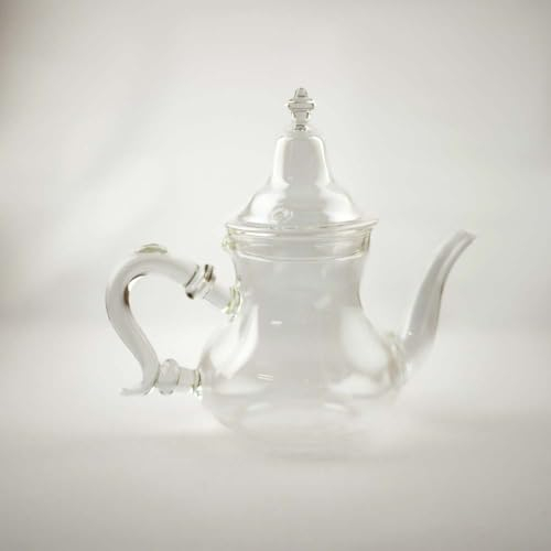 théière marocaine en borosilicate artisanal