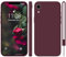 HGH Silikon Hülle für iPhone XR Hülle mit Kette, Ganzkörperschutz Handyhülle Mit Seidig-Weicher Berühren, Stoßfeste Hülle Mit Mikrofaser-Futter für iPhone XR Case Cover 6,1 Zoll,Weinrot