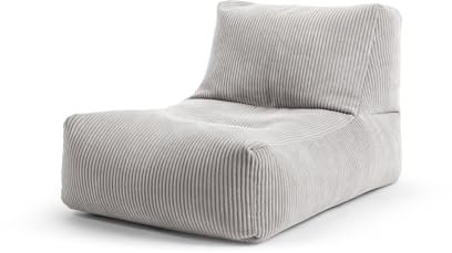 Sitting Point Sitzsack Shara Rock Cord in grau