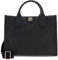 DKNY Damen Carol Md Tote Tragetasche, schwarz/Gold