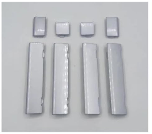 DZSCHUNLUSM Dachträger 8-teiliges Set Gepäckträgerabdeckung Silber Autodachträger Ersatzteile Obere Gepäckträgerverkleidung Für CRV Für CR-V 2012-2015 2016 Dachgepäckträger Auto
