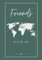 Friends all over the world | Das Freundschaftsbuch für Reisende und Weltenbummler | Freundebuch für Jugendliche und Erwachsene | Mit Fragen auf Englisch | Perfektes Reise Geschenk