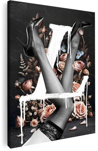 Artmazing | Legs For Louis Bild bunt | S-Art Bilder | Legs For Louis Bilder Modern | Coole Wandbilder Wohnzimmer | Wandbild Legs For Louis Deko XXL | Bild Leinwand XXL | Legs For Louis Bilder Wand