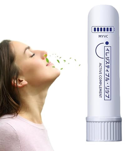 5PCs Naseninhalator - Minze-Aromatherapie-Naseninhalator | Verbesserter Atmung Erfrischender Stick Zur Linderung Verstopfter Nase, Täglicher Entspannung, Steigerung Von Energie Und Konzentration