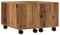 vidaXL Couchtisch Altholz-Optik 60x60x38 cm Holzwerkstoff, Beistelltisch, Wohnzimmertisch, Akzenttisch, Sofatisch, Kaffeetisch, Beistelltisch