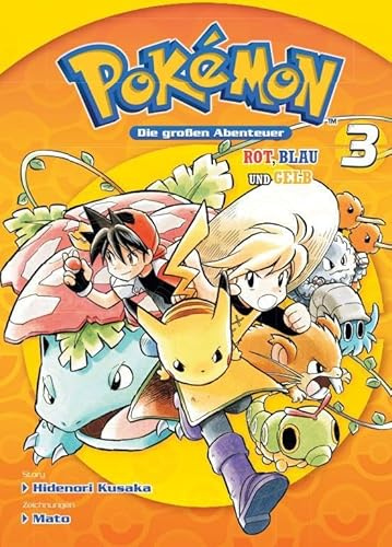 Pokémon - Die großen Abenteuer: Rot, Blau und Gelb 03: Extradicke Sammelbandedition zum kleinen Preis