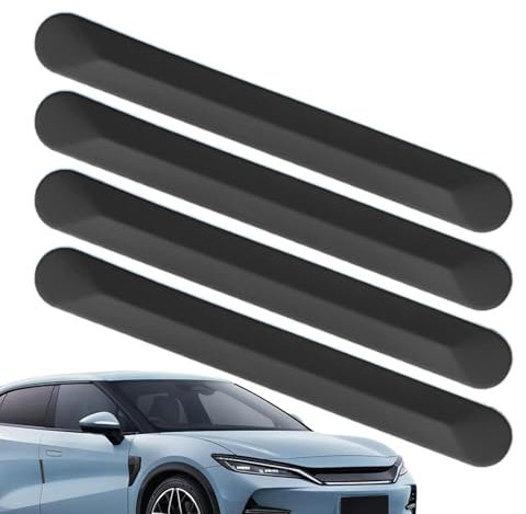 Strisce adesive anti-collisione per specchietto retrovisore, flessibile, in silicone, per auto, SUV, camion