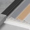 Coayuou Winkelprofil Aus Aluminium Fliesenkanten Treppe Rutschschutz 3 Stück 90cm Fliesen Abschlussleiste Für Kantenabschlüsse Bei Fliesenverlegung Und Möbeln(Silber,5mm*14mm)