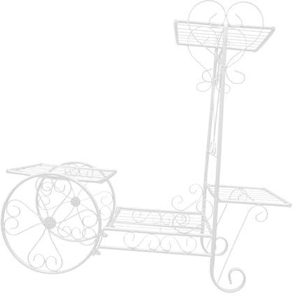 HEMOTON Blumentopfständer Aus Eisen Für Büro-aufbewahrungsständer Und Blumenständer Blumentopfhalter Für Vertikale Gartenflächen Passt Zu Vielen Einrichtungsstilen