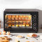 Horno Eléctrico Comercial De 60 L, 2200 W, Temperatura Ajustable De 70 A 230 °c, Temporizador De 0 A 120 Min, Para Asar Y Hornear