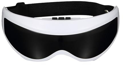 Masajeador de ojos con vibración recargable - dispositivo de terapia | magnética, dispositivo relajante portátil, aparato para aliviar la tensión ocular, instrumento para el cuidado del bienestar