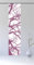 gardinen-for-life Flächenvorhang Ramos Aubergine, Schiebevorhang mit Druck-Motiv, Gr.60x260 cm,