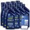 12x 1 L Liter Aral SuperTronic G 0W-40 Motor-Öl inkl. Ölwechsel-Anhänger