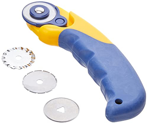 Modelcraft Cutter rotatif (28 mm) avec 3 x Lames de rechange