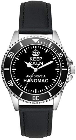 KIESENBERG Geschenk für Hanomag Traktor Oldtimer Fans Fahrer Uhr L-1294