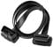 BRIEFCEC OBD2 Extension Cable, 95cm Full 16pin OBD2 Male to Female Extension Cable Flat Ribbon Cable with Angled connectors, Car Auto Male to Female OBD II Extension Cable Diagnostic Adapter